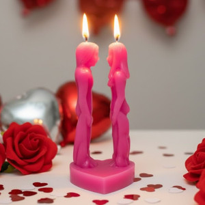 Spell Candle - Love Spell Candle - Valentines Candle - New Love - New Friend - Witchcraft Supplies - Wicca Supplies - Witch Supplies