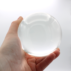 pagan holding 4-inch crystal ball wiccan pagan witchcraft store supplies
