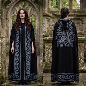 Pentacle Ritual Cloak | Wiccan Robe