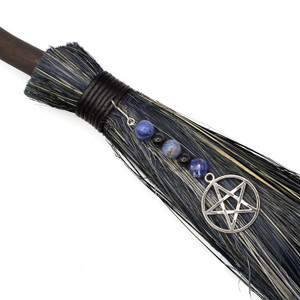 Altar Broom | Pentacle Ritual Besom