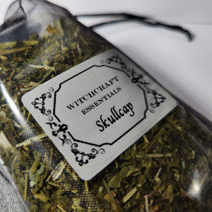 Skullcap witch herb a part of our expansive line of witch herbs and practical magic supplies