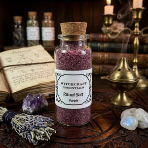 Purple Ritual Salt - Witches Salt