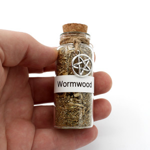 Samhain Limited Edition wormwood Jar Witchy Occult Wiccan Herbs for Spells, Rituals, Rites scrying and Magick