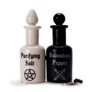 Potion Bottle Salt & Pepper Shakers | Kitchen Witch Decor
