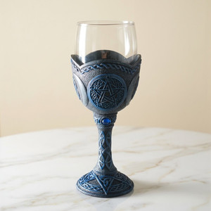 Pentacle Chalice | Moonphase Goblet