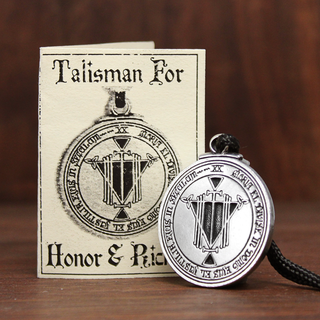 Talisman For Honor and Riches Amulet Necklace Hermetic Pendant 