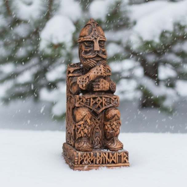 Viking Norse Heathen God Statue | Handmade Pagan Altar Yule Gift | Yule Gift Idea | Winter Solstice gift ideas |  Midwinter gifts | Viking Norse Heathen God Statue | Handmade Pagan Altar Yule Gift | Yule Gift Idea | Winter Solstice gift ideas |  Midwinter gifts |