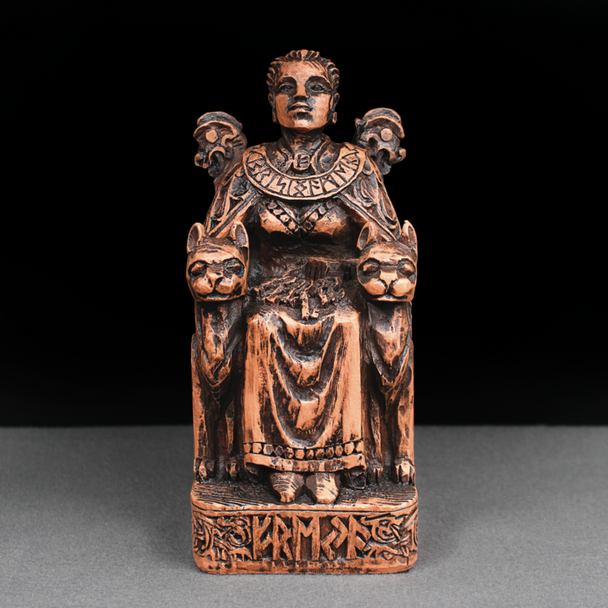 Freya Statue - Norse Viking Goddess of Love, War, Magick and Cats Wicca Supplies Pagan Supplies Witchy Gift