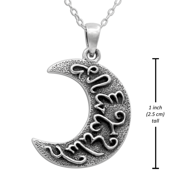 Artemis Moon Goddess Greek Witchcraft Necklace