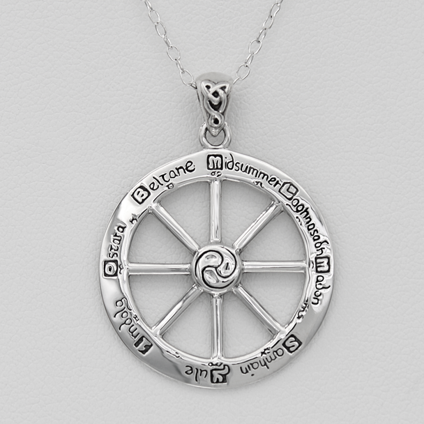 Wheel of the Year | Wiccan Jewelry | Pagan Gift Pendant | Witchy Gift Ideas Wheel of the Year | Wiccan Jewelry | Pagan Gift Pendant | Witchy Gift Ideas