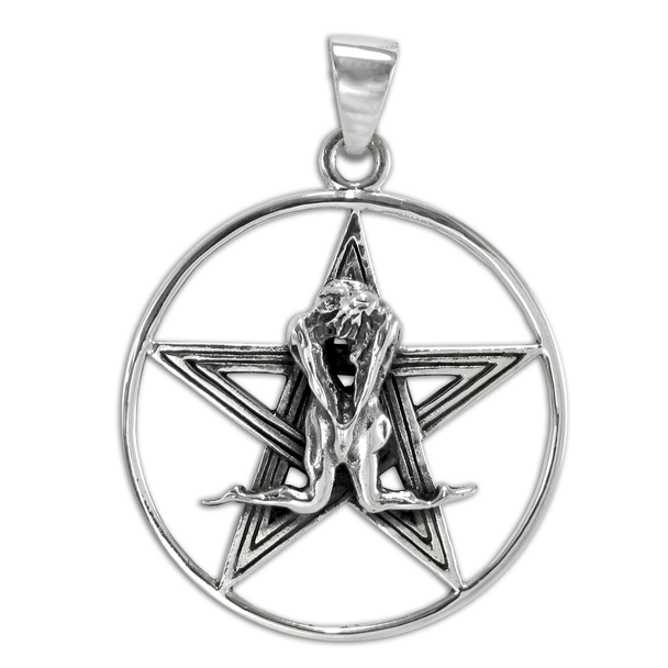 Witch Store; Wiccan Shop; Pagan Supplies; Lovers' Pentacle Necklace, Sterling Silver Pentacle, Wiccan Love Spell, Witchcraft Romance Jewelry, Love Pentacle Pendant, Romantic Witchcraft Supply, Kissing Lovers Necklace, Pagan Love Symbol, Altar Supplies Love, Amulet for Love, Talisman for Romance, Sacred Geometry Jewelry, Metaphysical Love Pendant, Couples Pentacle, Love & Attraction Charm