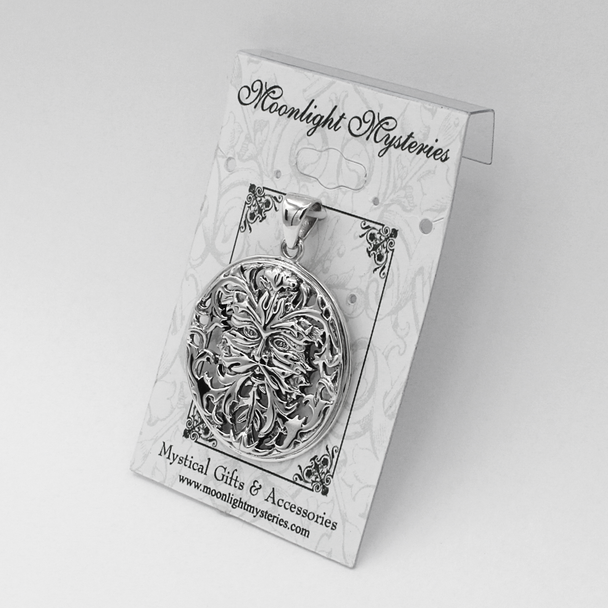 Green Man Necklace | Celtic pagan jewelry | Pagan God Pendant | Wiccan Gifts and Supplies