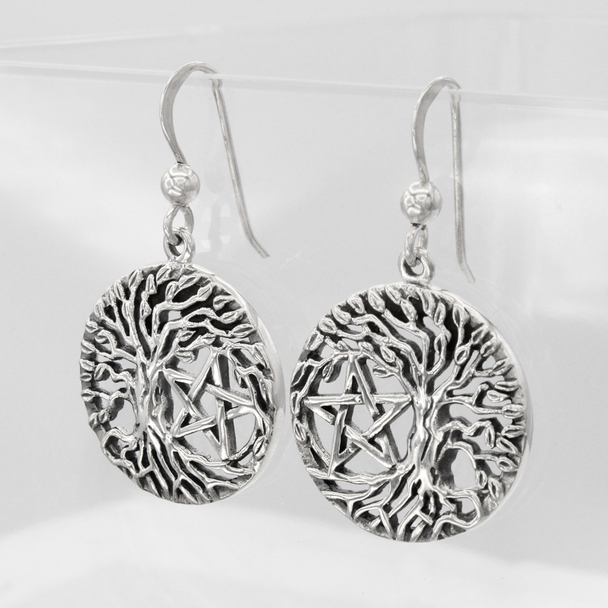 Enchaining Tree of Life Pentacle Celtic Pagan Jewelry Symbolic Druid Spiritual Symbol