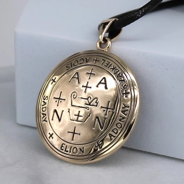 Zadkiel Sigil Pendant Necklace - Archangel Talisman Jewelry