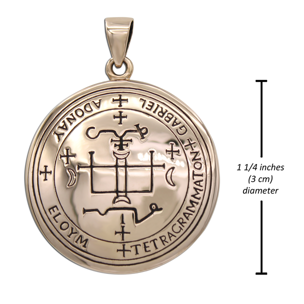 Archangel Gabriel - Measurement 1.25 Inches Diameter