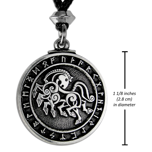 Norse Pagan Jewelry | Pendant Horse Necklace Viking Jewelry