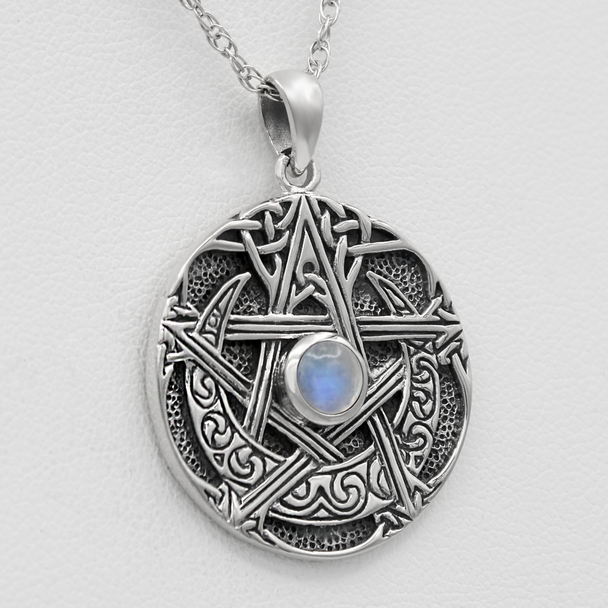 Upright Pentagram Jewelry charm by Dryad Design, a premium item for any Witch Store or Pagan altar supply collection. Upright Pentagram Jewelry charm by Dryad Design, a premium item for any Witch Store or Pagan altar supply collection.