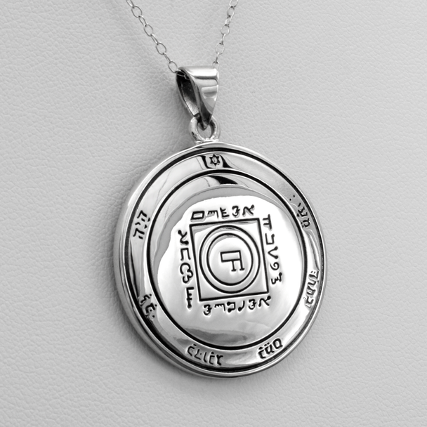 TALISMAN FOR LOVE 5TH PENTACLE OF VENUS KEY OF SOLOMON TALISMAN SEAL OF SOLOMON PENDANT NECKLACE