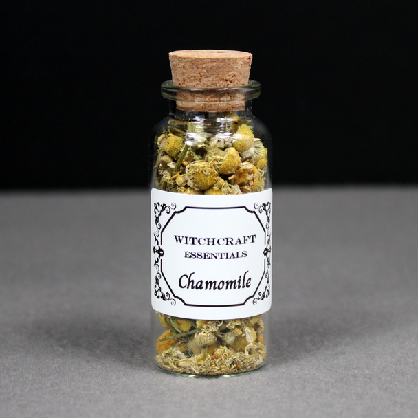 Chamomile spell ingredients, herb for peace, prosperity & love spells