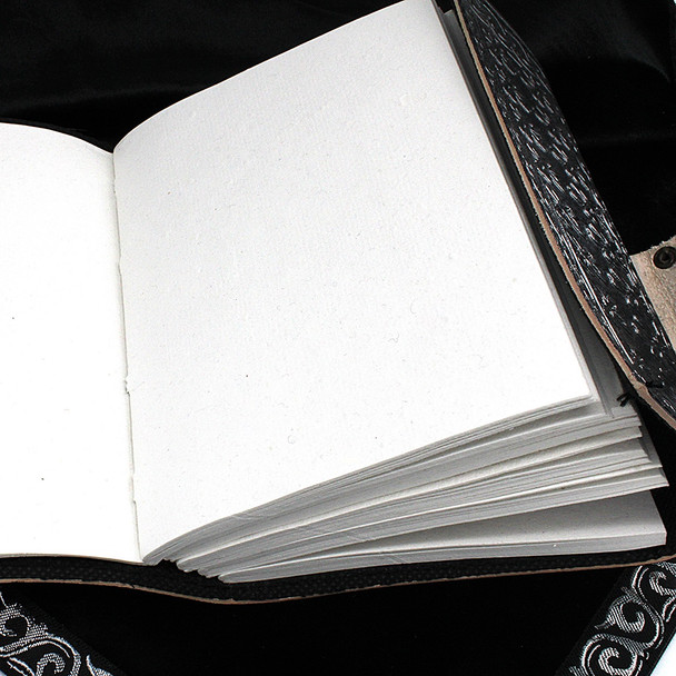 Book of Shadows - Black Pentacle - Wiccan Book | Altar Tools & Supplies | Black Pentacle Grimoire | Sacred Wiccan Book | Spell Books | Ritual Witchcraft Book | dark academia witchy aesthetic