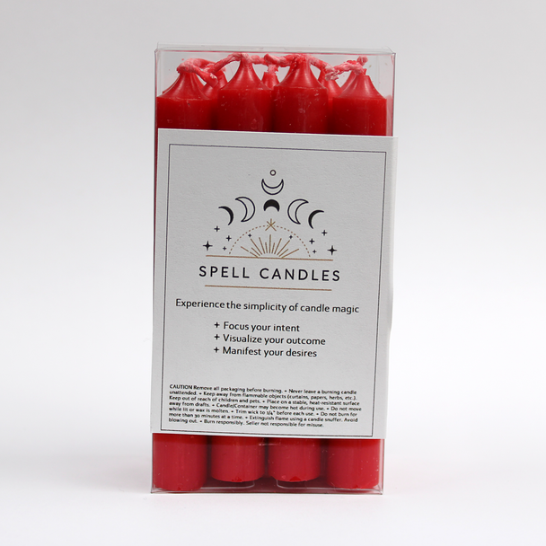 Red Love Spell candles, Witchcraft store, Metaphysical shop, Occult store, Candle shop, Spiritual shop