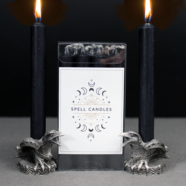 Buy Black Spell Candles for Protection, Banishment, Breaking curses, hexes, jinxes, Absorbing Negative energy, Binding spells, Shadow Work Buy Black Spell Candles for Protection, Banishment, Breaking curses, hexes, jinxes, Absorbing Negative energy, Binding spells, Shadow Work