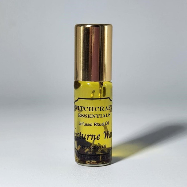 Strengthen your defenses with our Nocturne Ward Protection Oil! This 5ml infused ritual oil is perfect for anointing, offering potent magic for your altar supplies and ritual tools.