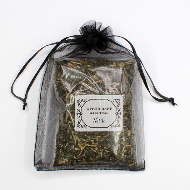Nettle - Wicca Herb Protection, Banishing Strengthen & Courage, Healing, Purification Apothecary Refill Bag Witchcraft Supply Overhead