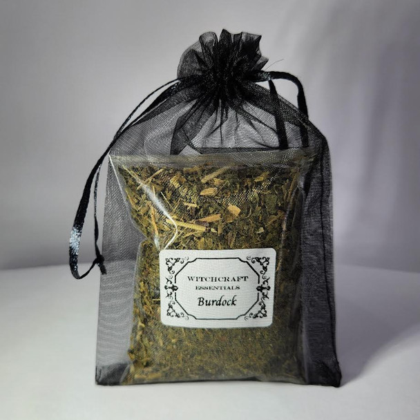 Burdock protection spiritual herbs for wicca paganism and witchcraft spells and rituals