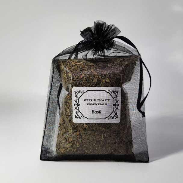 Basil - Apothecary Herb Bag | Witchcraft Essentials | Botanicals for Spells and Ritual Work | Witch Store Supplies Basil - Apothecary Herb Bag | Witchcraft Essentials | Botanicals for Spells and Ritual Work | Witch Store Supplies