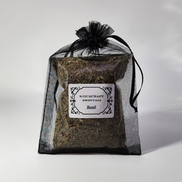 Basil - Apothecary Herb Bag | Witchcraft Essentials | Botanicals for Spells and Ritual Work | Witch Store Supplies