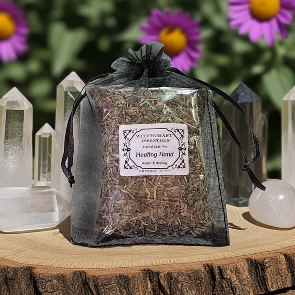 Healing Hand Herbal Spell Mix For Witchcraft spells and Wicca | Rituals Tools | Witch Store Supplies | For Paganism Ceremonies