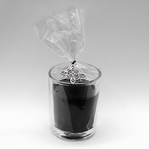 Black Protection Votive Spell Candle | Witchy Black Candle | Yule Gift | Wicca Gift | Pagan Gift | Witch Gift Idea | Pagan Present | Handcrafted Ritual Candle | Witchcraft Store Supplies | Ritual Supplies | Spell Ingredients