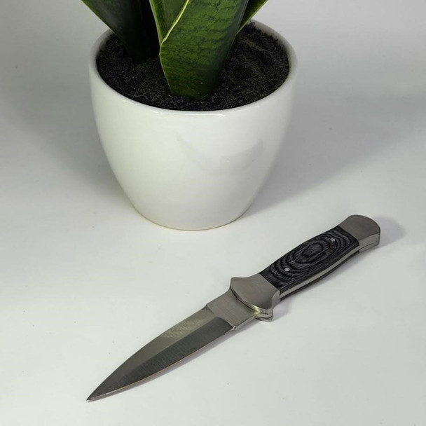 The Traditional Athame with Sheath | Ritual Dagger | Black-handled Knife | Altar Tool | Ceremonial Magic Blade | Wiccan Supplies | Pagan Spiritual Esoteric Items