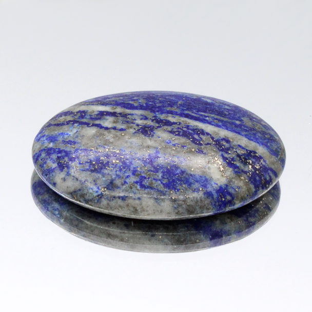 Lapis Lazuli Worry Stone Wiccan Healing Crystal Witchcraft Supplies Pagan Altar Tools Crystal for Witches Paganism Spells Rituals