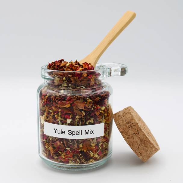 Yule Spell Mix | Midwinter Rituals Item | winter solstice spells | wiccan gifts | yule supplies | Yule ritual tools | witchy presents