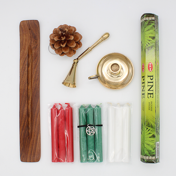 Yule Gift Basket | Wiccan & Pagan Present | Witchy Gift Store | Shop Witch Altar Tools | Pagan Stores Supplies