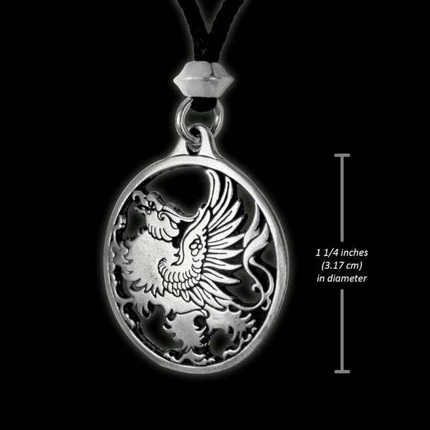 Griffon Necklace Witch Pendant Witchcraft Jewelry