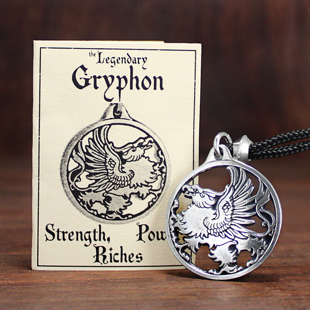 Griffon Necklace Witch Pendant Witchcraft Jewelry