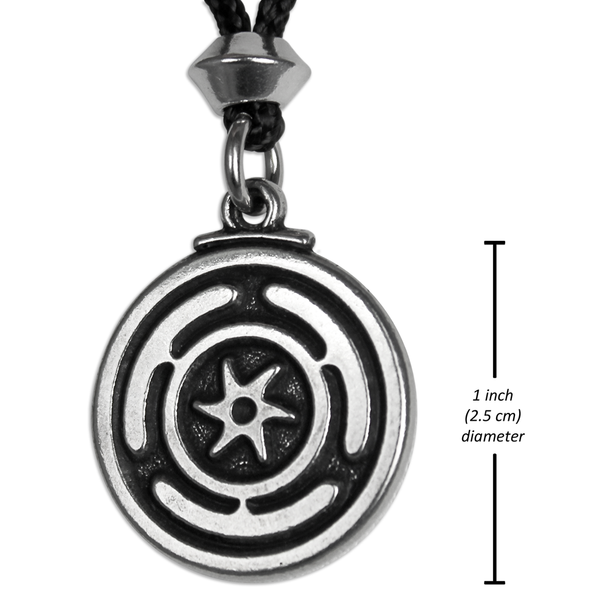 Wheel of Hecate Pendant Necklace | Samhain Jewelry