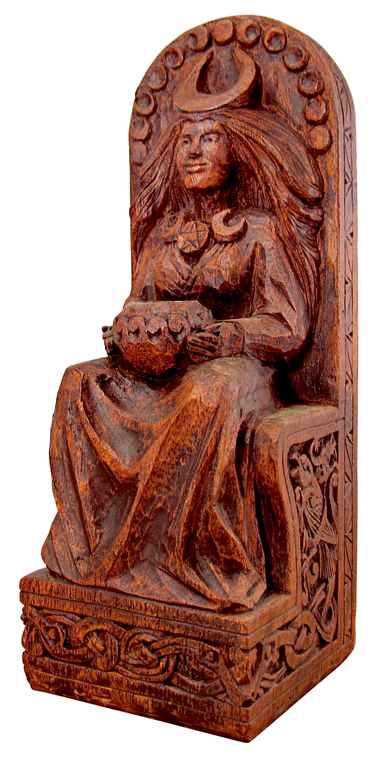 Seated Goddess Statue