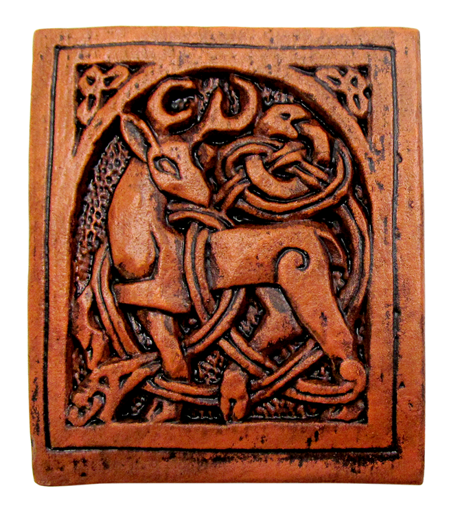 Celtic Stag Plaque