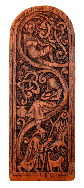 Maid, Mother, Crone Plaque Goddess Plaque Dryad Design