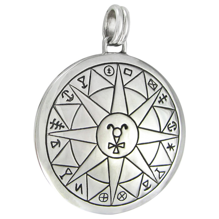 Sterling Silver Talisman for Safety in Travel