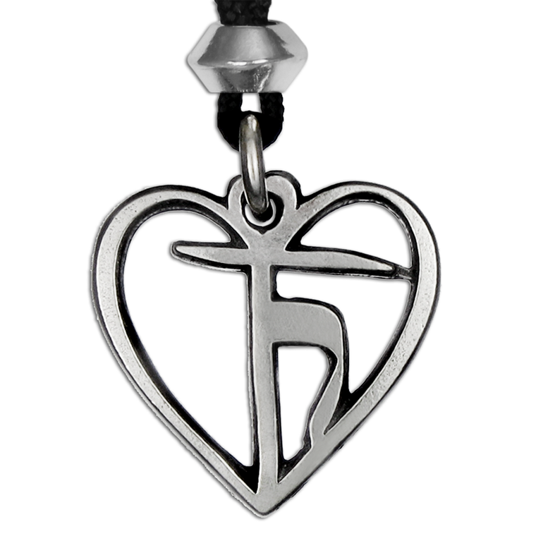 The Heart of Truth Necklace Yoga Satya Pendant