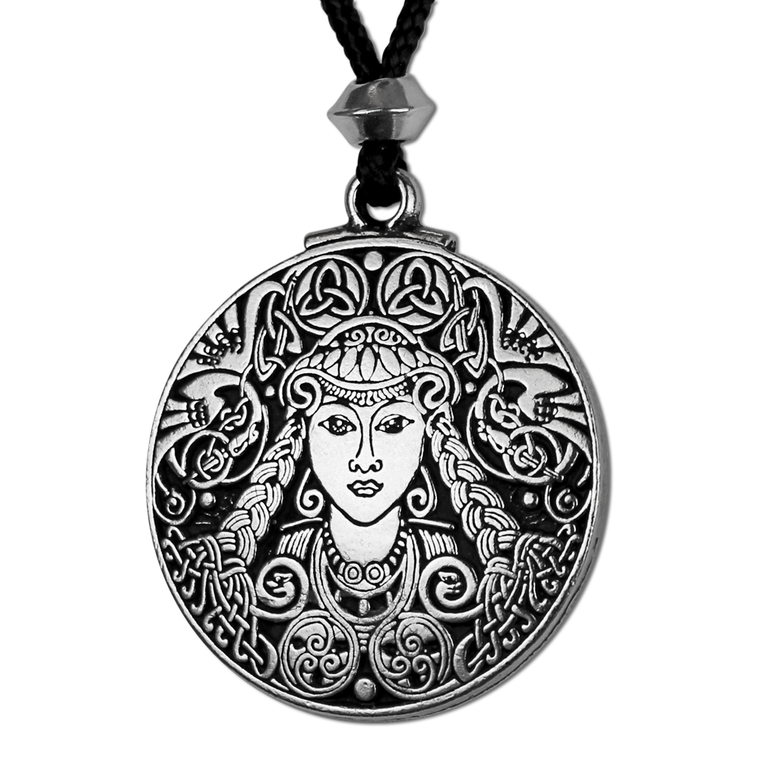 Brigid Necklace Celtic Goddess Pendant