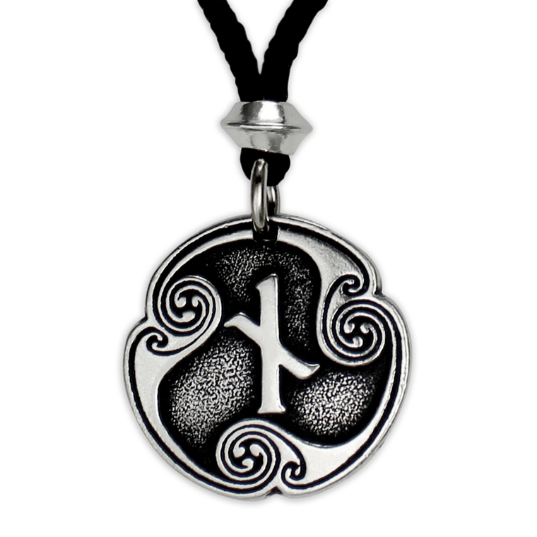 Nauthiz Rune Pendant of Constraint Amulet