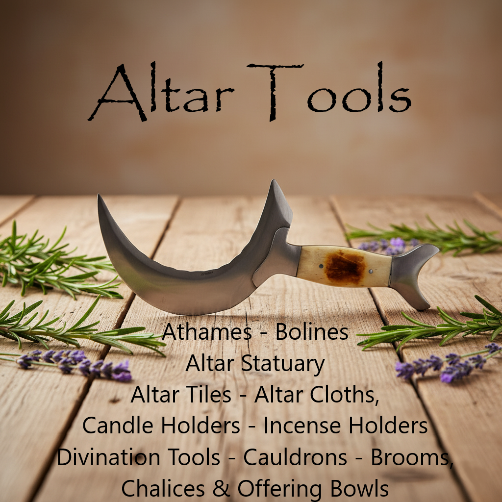 Altar tools and supplies
