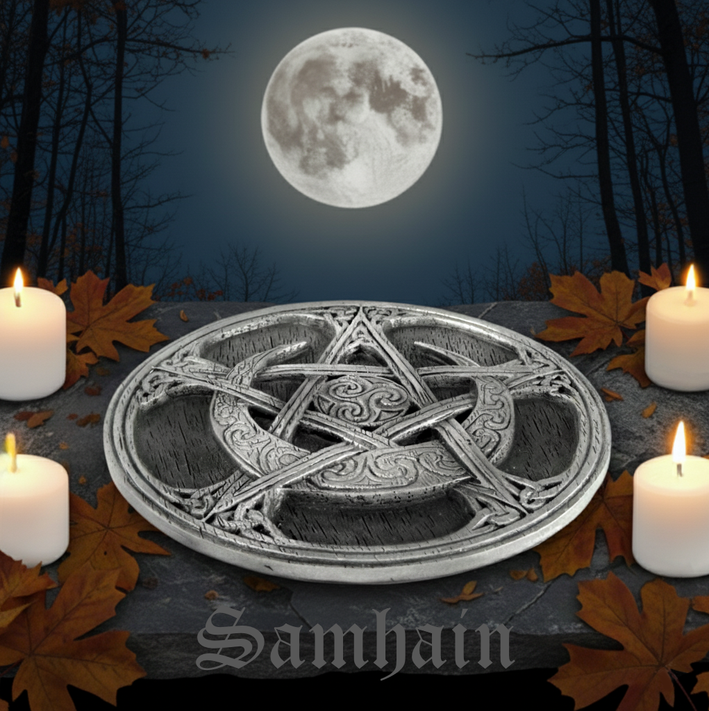Embrace the mystery of Samhain on! As the Wheel of the Year turns, the veil thins, bringing forth a time for introspection, shadow work, and remembrance. Get ready to celebrate this blessed Wiccan and Pagan holiday on October 31st, 2025. The Moonlight Mysteries witch store is your premier destination for all your spiritual, magickal, and ritual needs. Find Wiccan supplies & Witchcraft supplies within. Whether you're honoring your ancestors, connecting with the season's energies, or deepening your craft, we have everything you need. Shop our Samhain Collection now to prepare for your rituals.