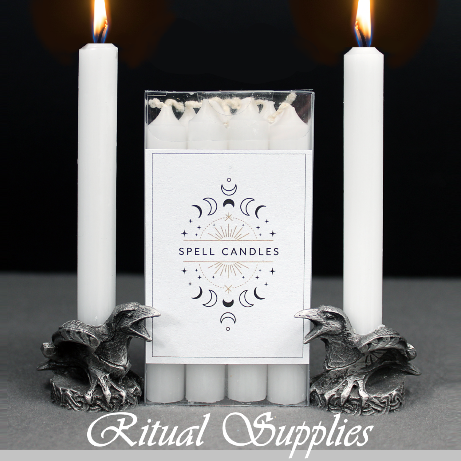 Spellbound Essentials for Your Craft. Discover the finest spell candles, ritual supplies, and powerful tools at our online witch shop. Immerse yourself in a world of magic with our curated collection of esoteric and occult items, including unique amulets, powerful talismans, spell ingredients and essential magical supplies. We offer everything you need to deepen your practice, from Tarot cards for beginners and adapt, vibrant healing crystals to potent herbs for spells, cleansing sage wands, and our carefully assembled spell kits and sets. Explore our selection of spell candles in every color, each ready for your intent. Find all your witchcraft essentials in one place, from Protection amulets, Witchy statuary and Witchy books & grimoires, tarot decks, scrying mirrors, pendulums to infuse your magic with intention and power.